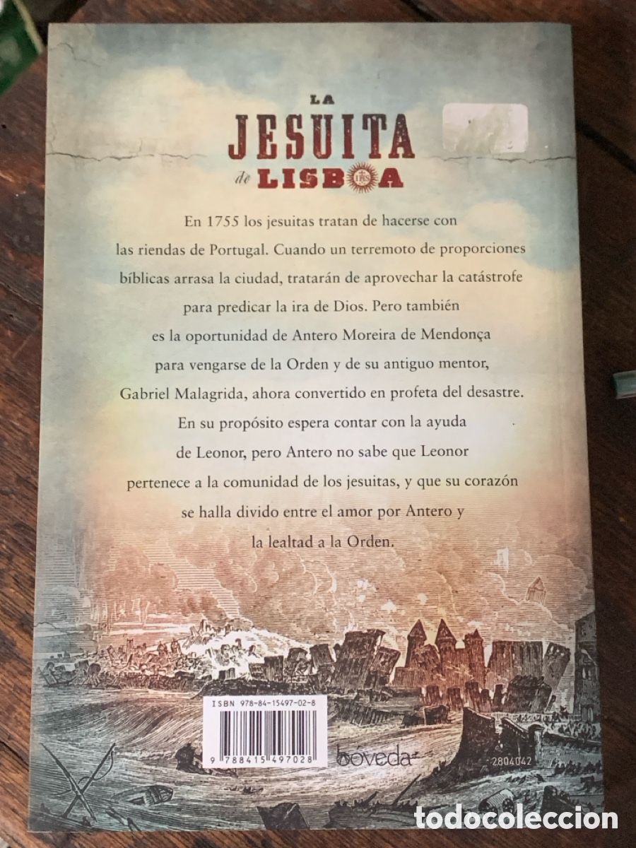 Libros: La Jesuita de Lisboa, Titus Muller - BOVEDA 2012 - Foto 3
