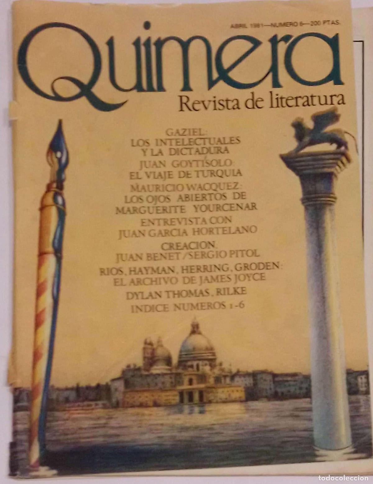 Libros: VVAA. - Quimera. N&ordm;. 6. - Foto 1
