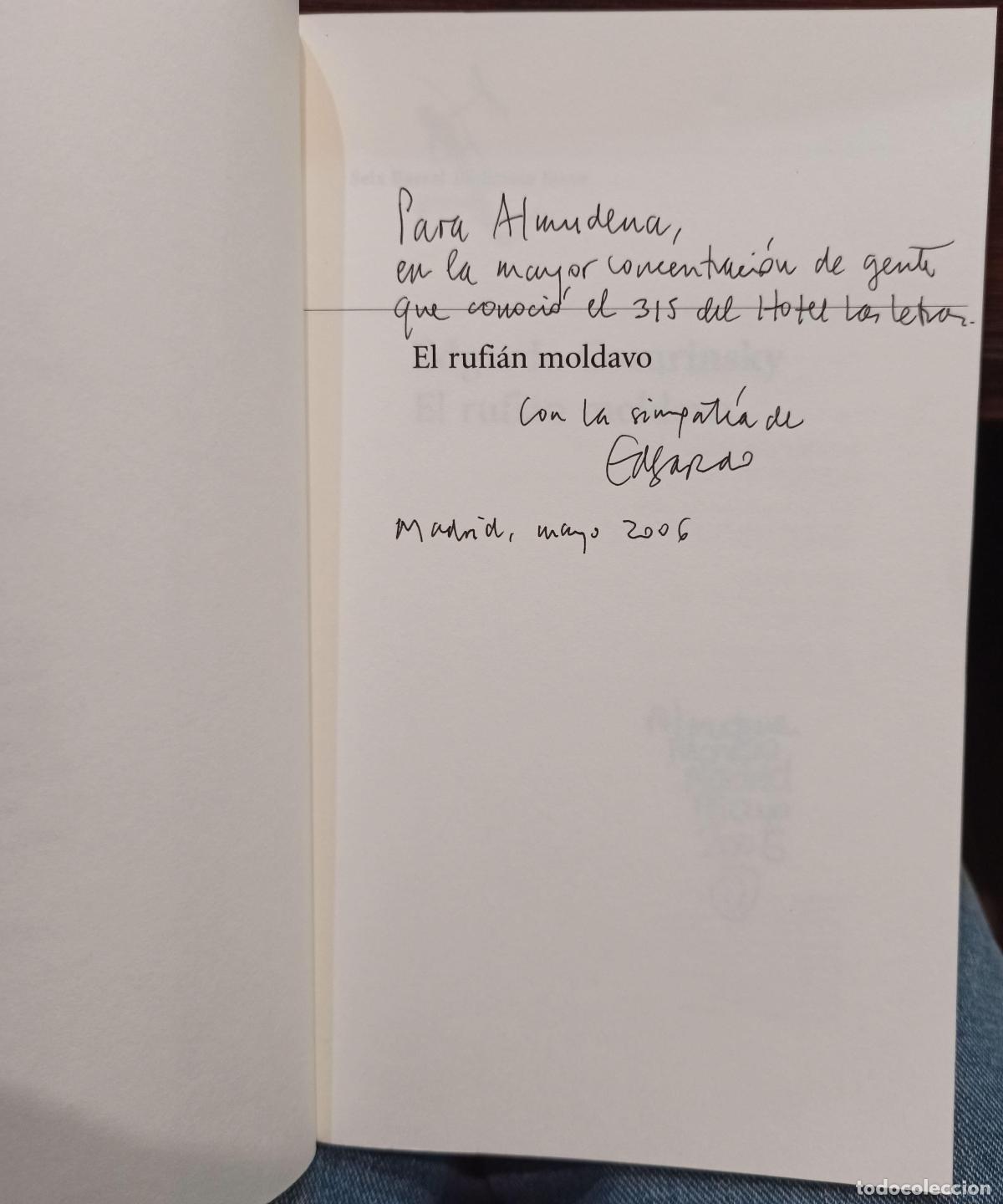 Libros: COZARINSKY, Edgardo. - El rufi&aacute;n moldavo. - Foto 1
