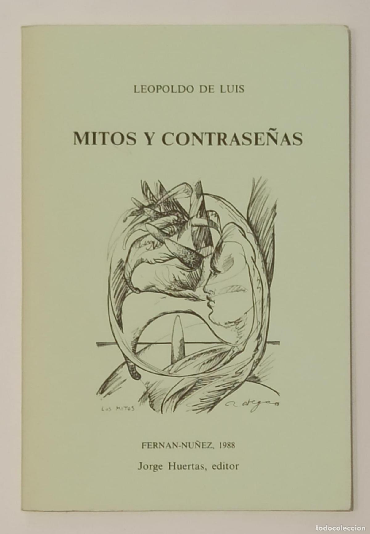 Libros: LUIS, Leopoldo de. - Mitos y contrase&ntilde;as. - Foto 1