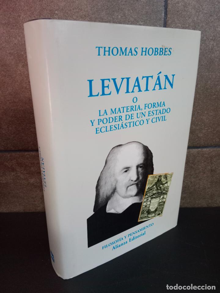 Libros: Thomas Hobbes. Leviatan / Leviathan: O La Materia, Forma Y Poder De Un Estado Eclesi&aacute;stico Y Civil / - Foto 1