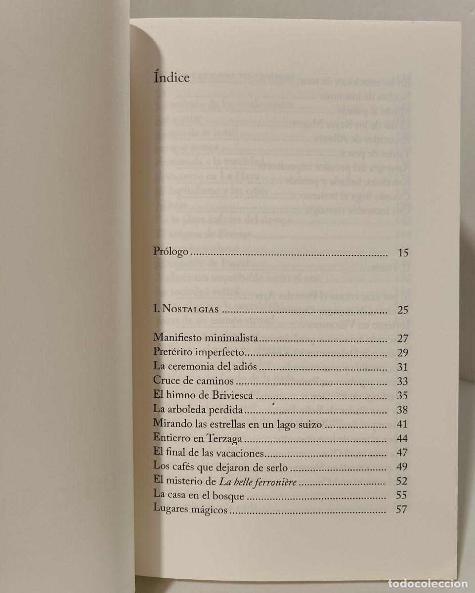 Libros: ELOGIO DE LA QUIETUD - Pedro Cuartango - Foto 7