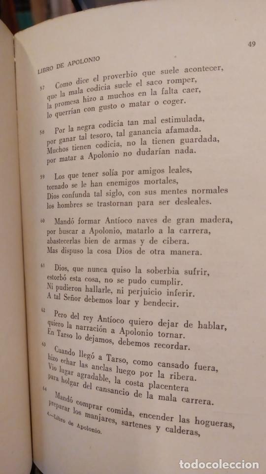 Libros: LIBRO DE APOLONIO. Texto &iacute;ntegro en versi&oacute;n de Pablo Caba&ntilde;as. - AN&Oacute;NIMO. - Foto 4