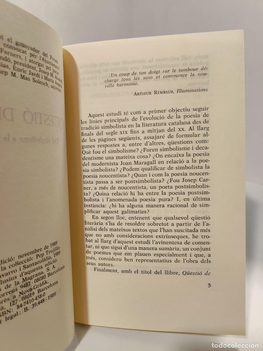 Libros: Q&Uuml;ESTI&Oacute; DE MOTS - J. N. Santaeulalia (Idioma: Catal&agrave;) - Foto 7