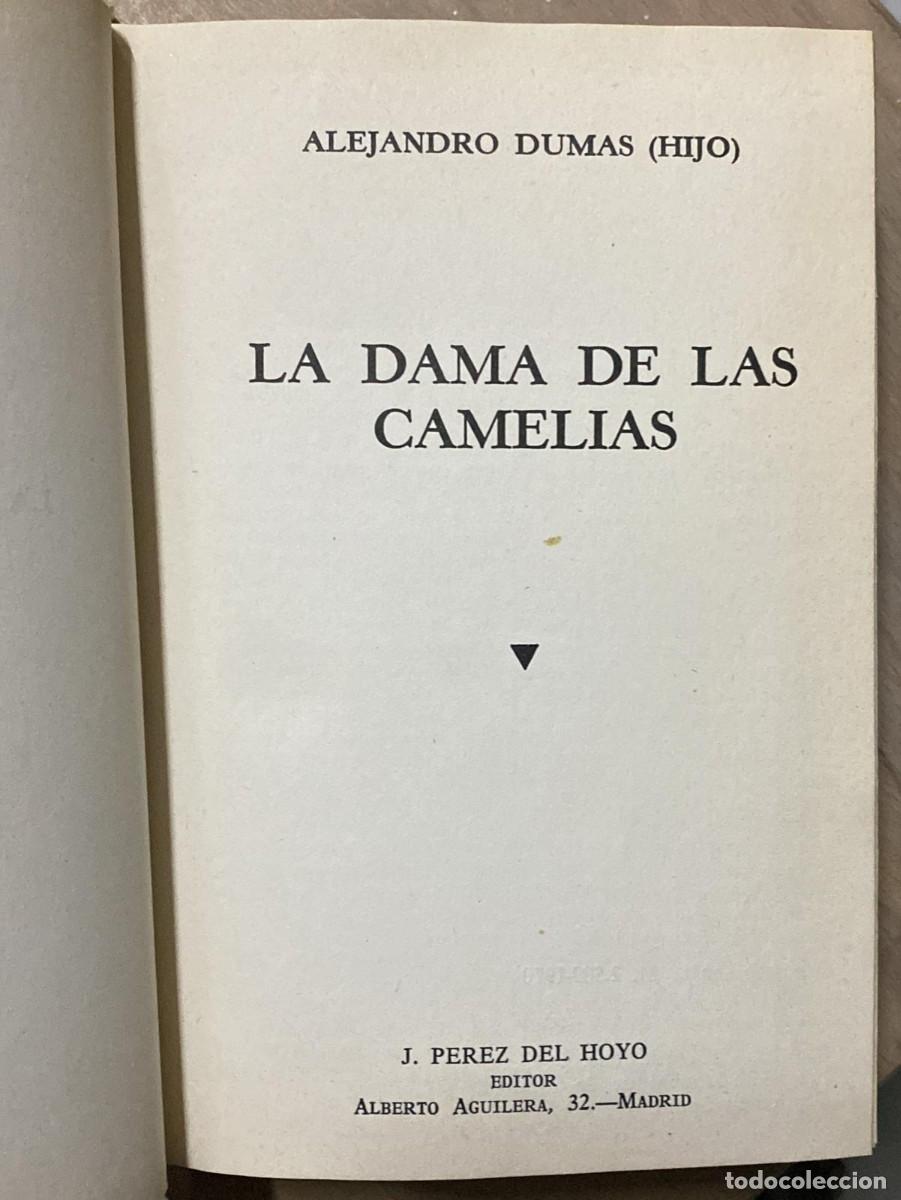 Libros: La dama de las camelias - Alejandro Dumas - Foto 2