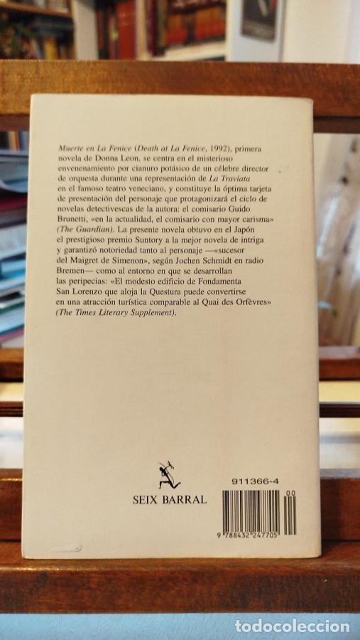 Libros: Muerte en La Fenice - Leon, Donna - Foto 2