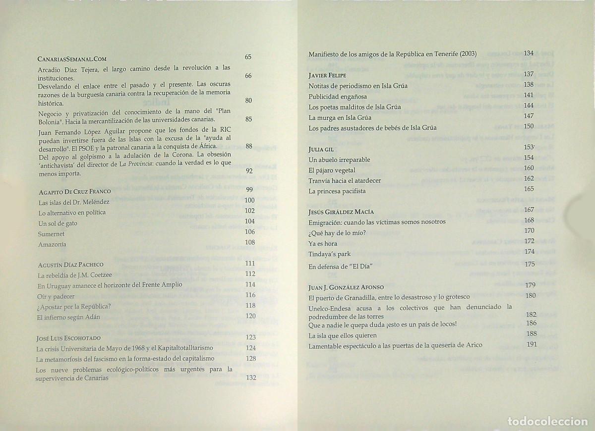 Libros: EXPRESI&Oacute;N DE LIBERTAD - 2009 - CANARIAS - Foto 4