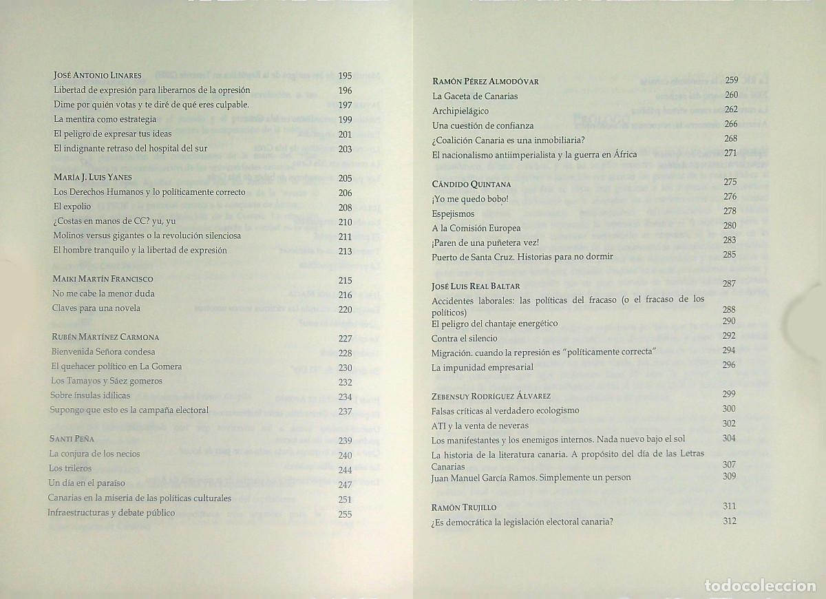Libros: EXPRESI&Oacute;N DE LIBERTAD - 2009 - CANARIAS - Foto 5