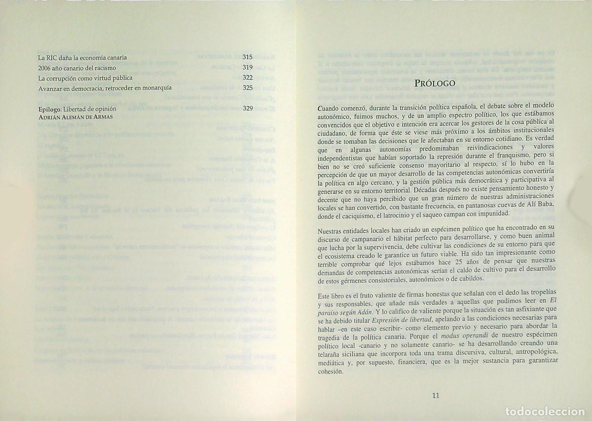 Libros: EXPRESI&Oacute;N DE LIBERTAD - 2009 - CANARIAS - Foto 6