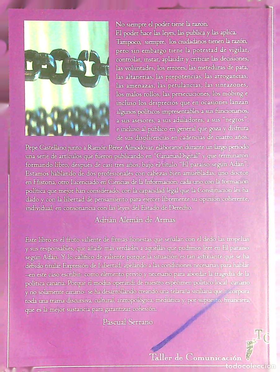 Libros: EXPRESI&Oacute;N DE LIBERTAD - 2009 - CANARIAS - Foto 9