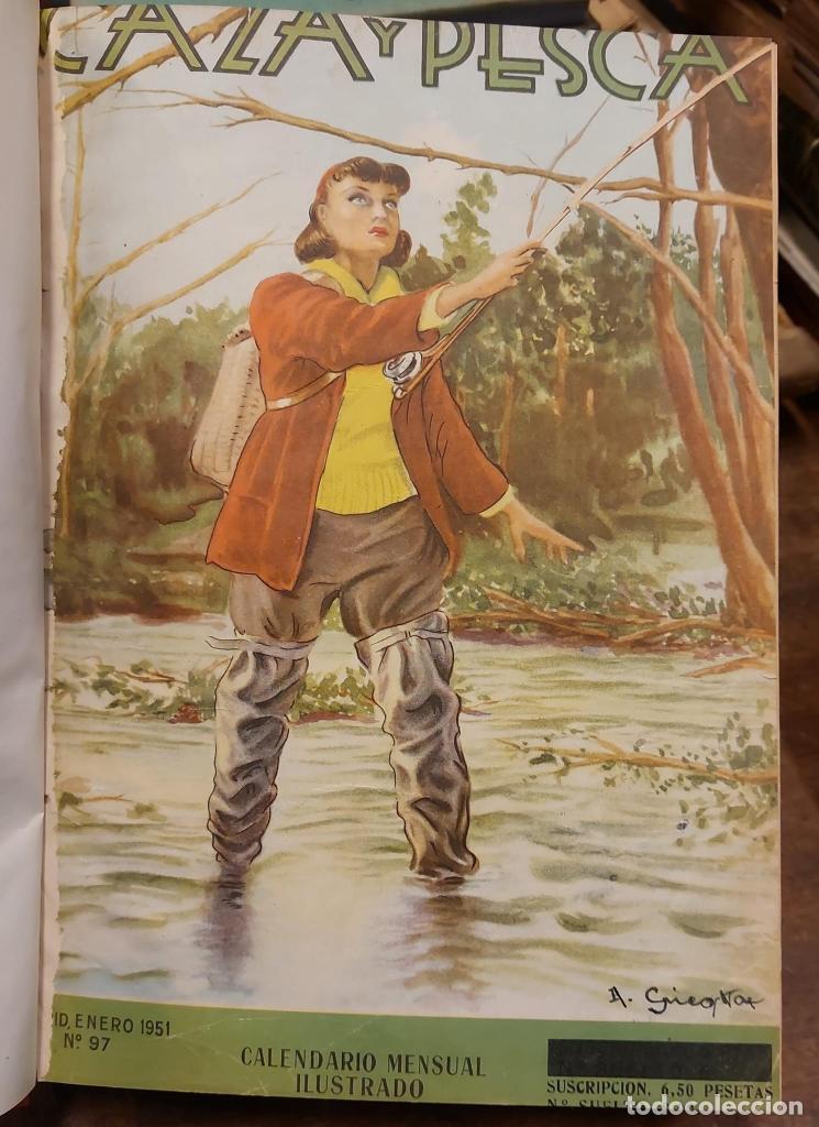 Libros: CAZA Y PESCA - ESPA&Ntilde;A, Joaqu&iacute;n. - Foto 2