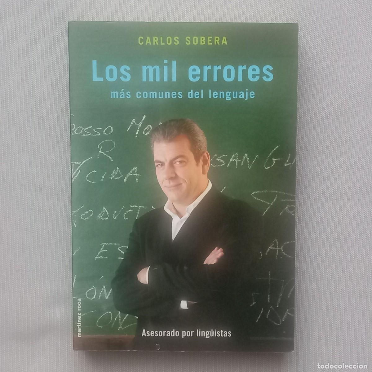 Libros: LOS MIL ERRORES M&Aacute;S COMUNES DEL LENGUAJE - CARLOS SOBERA - Foto 1