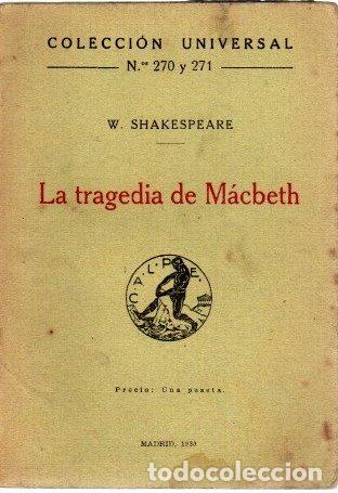 Libros: La tragedia de M&aacute;cbeth - Shakespeare, W. - Foto 1