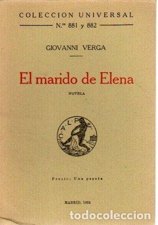 Libros: El marido de Elena - Verga, Giovanni - Foto 1