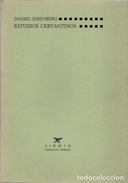 Libros: Estudios cervantinos - Eisenberg, Daniel - Foto 1