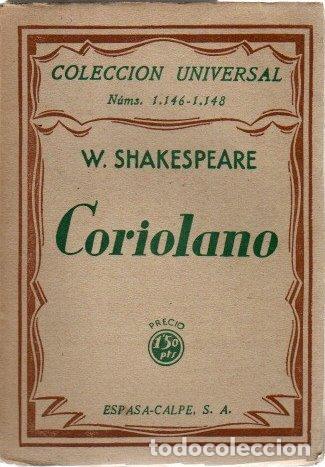 Libros: Coriolano - Shakespeare, W. - Foto 1
