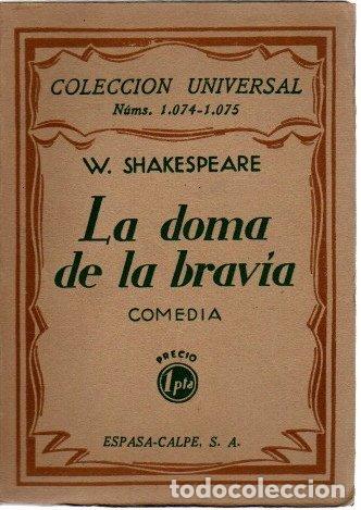 Libros: La doma de la brav&iacute;a - Shakespeare, W. - Foto 1