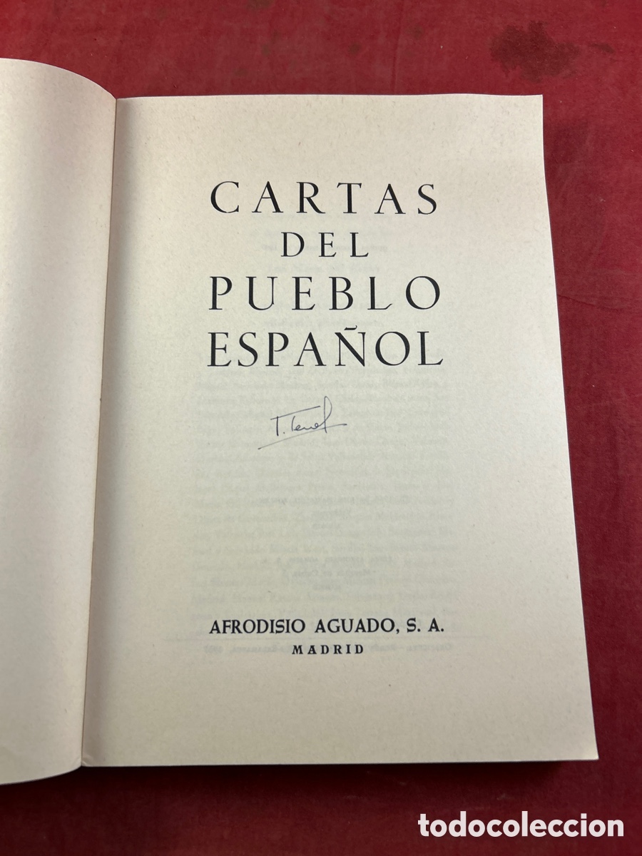 Libros: CARTAS DEL PUEBLO ESPA&Ntilde;OL - Foto 2