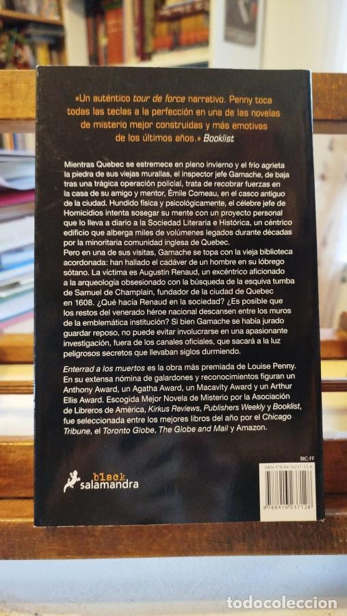 Libros: Enterrad a los muertos - Penny, Louise - Foto 2