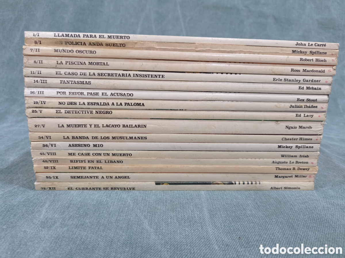 Libros: C&Iacute;RCULO DEL CRIMEN - EDICIONES FORUM - LOTE DE 17 N&Uacute;MEROS - Foto 1