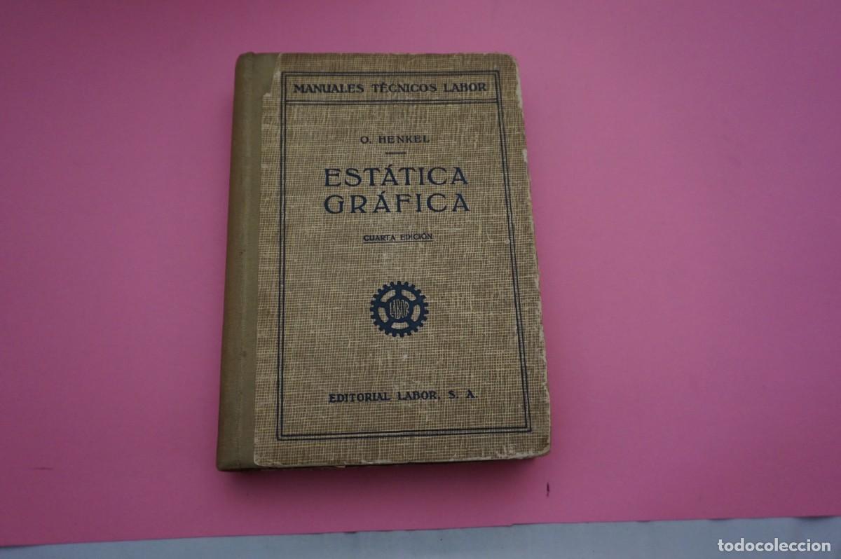 Libros: AR16BC/ ESTATICA GRAFICA - MANUEL TECNICOS LABOR - Foto 1