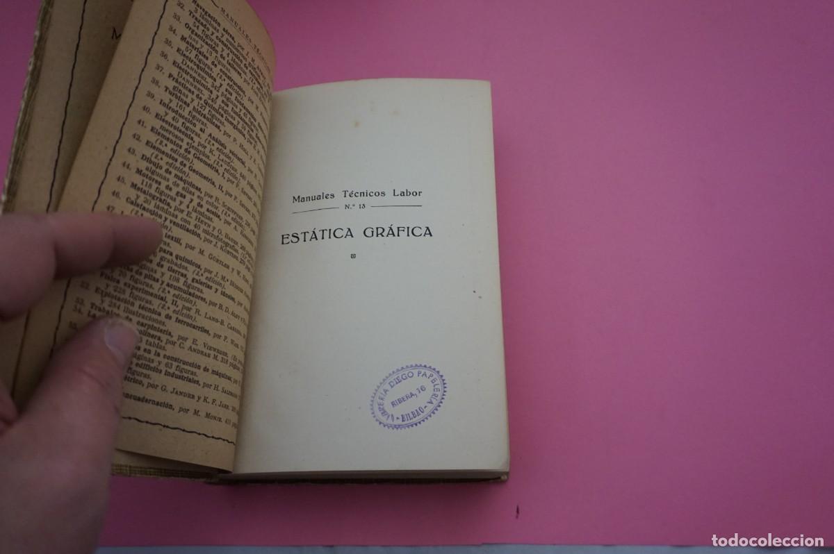Libros: AR16BC/ ESTATICA GRAFICA - MANUEL TECNICOS LABOR - Foto 2