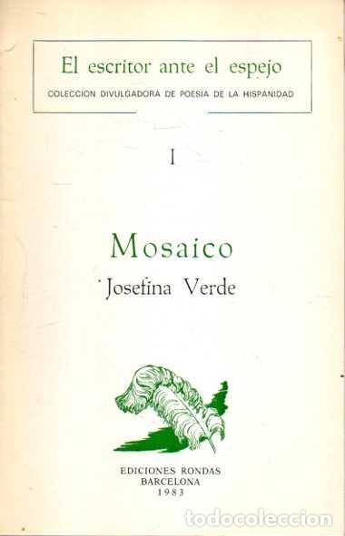 Libros: MOSAICO. - VERDE, Josefina. - Foto 1