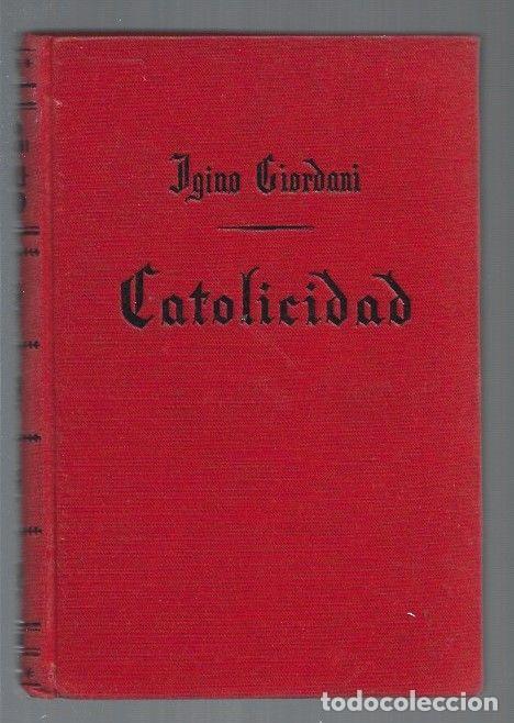 Libros: CATOLICIDAD - GIORDANI, IGINO - Foto 1