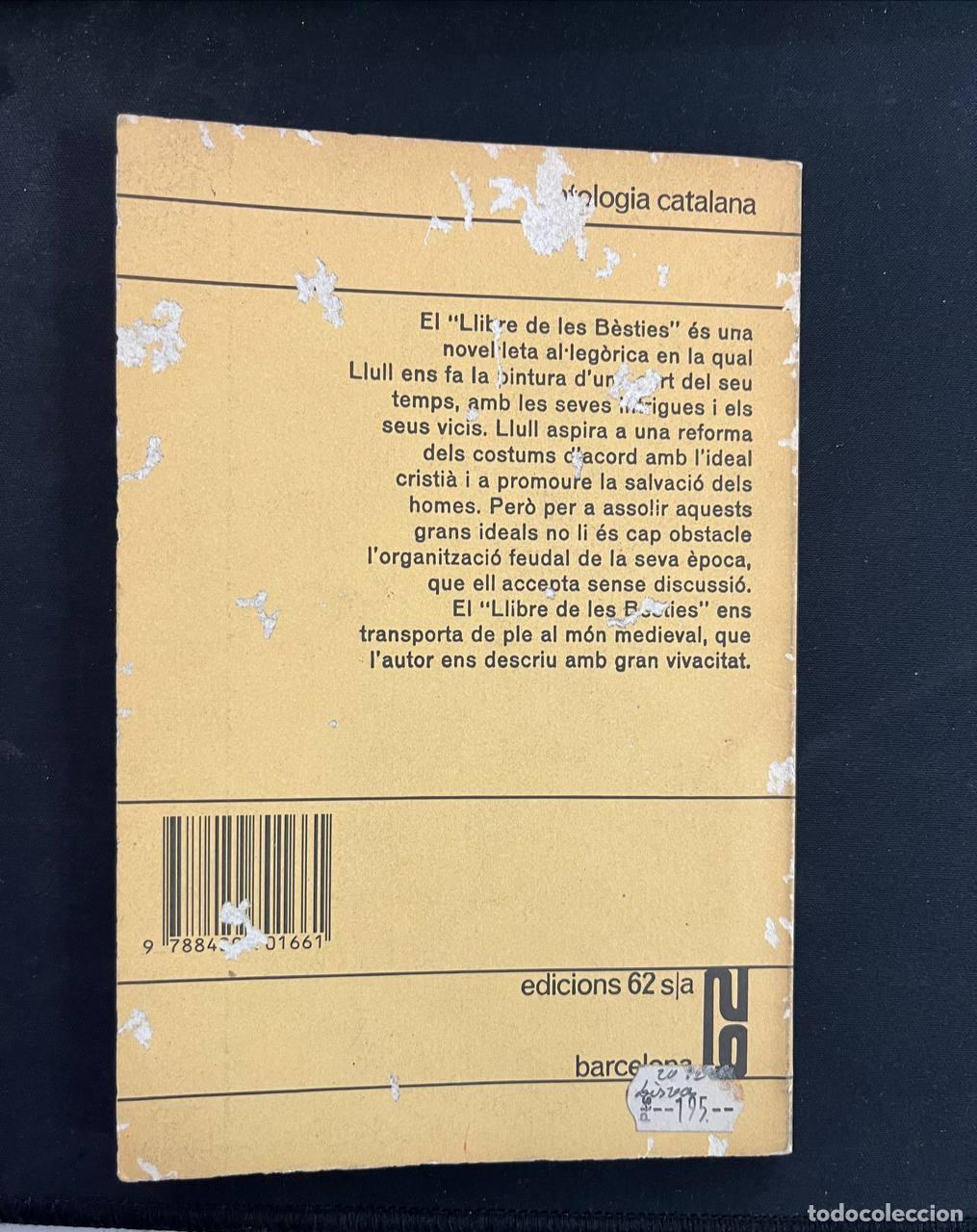 Libros: Llibre de les besties - Ram&oacute;n Llull - Foto 2