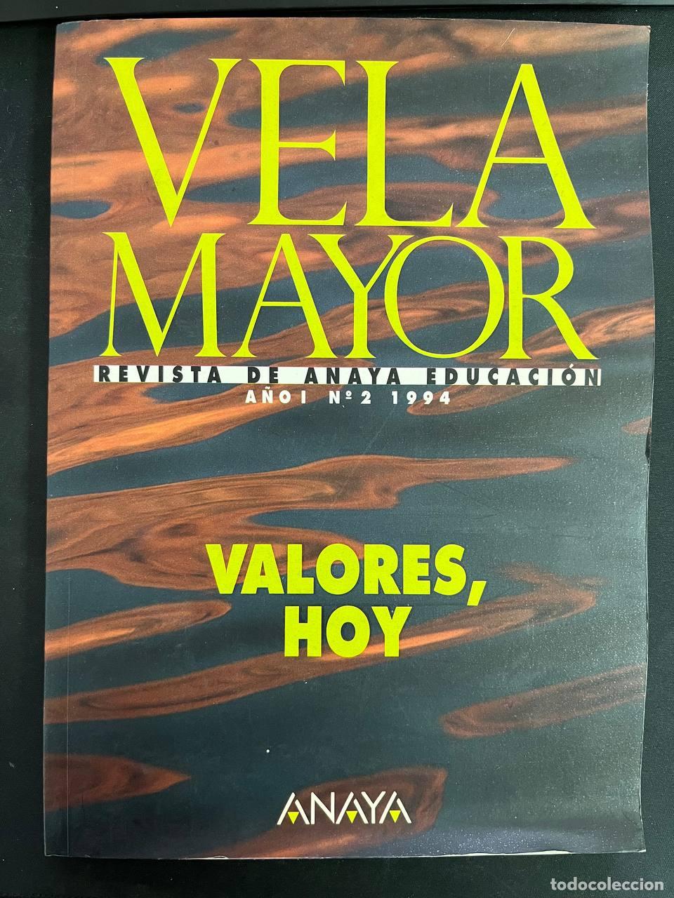 Libros: VELA MAYOR. REVISTA DE ANAYA EDUCACI&Oacute;N 2, 1994 - Foto 1