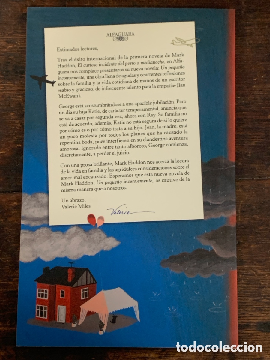 Libros: Un Peque&ntilde;o Inconveniente, Mark Haddon. ALFAGUARA - Foto 3