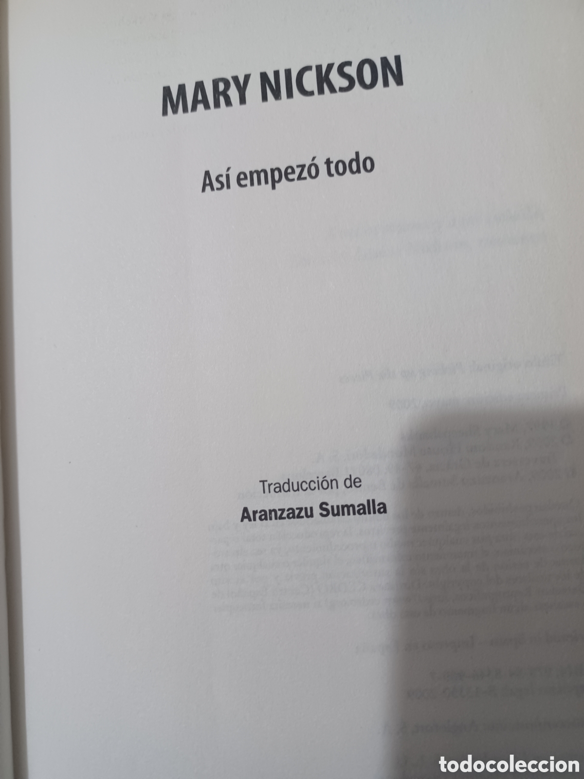 Libros: Barybook C23. As&iacute; empez&oacute; todo Mary Nickson de bolsillo - Foto 3