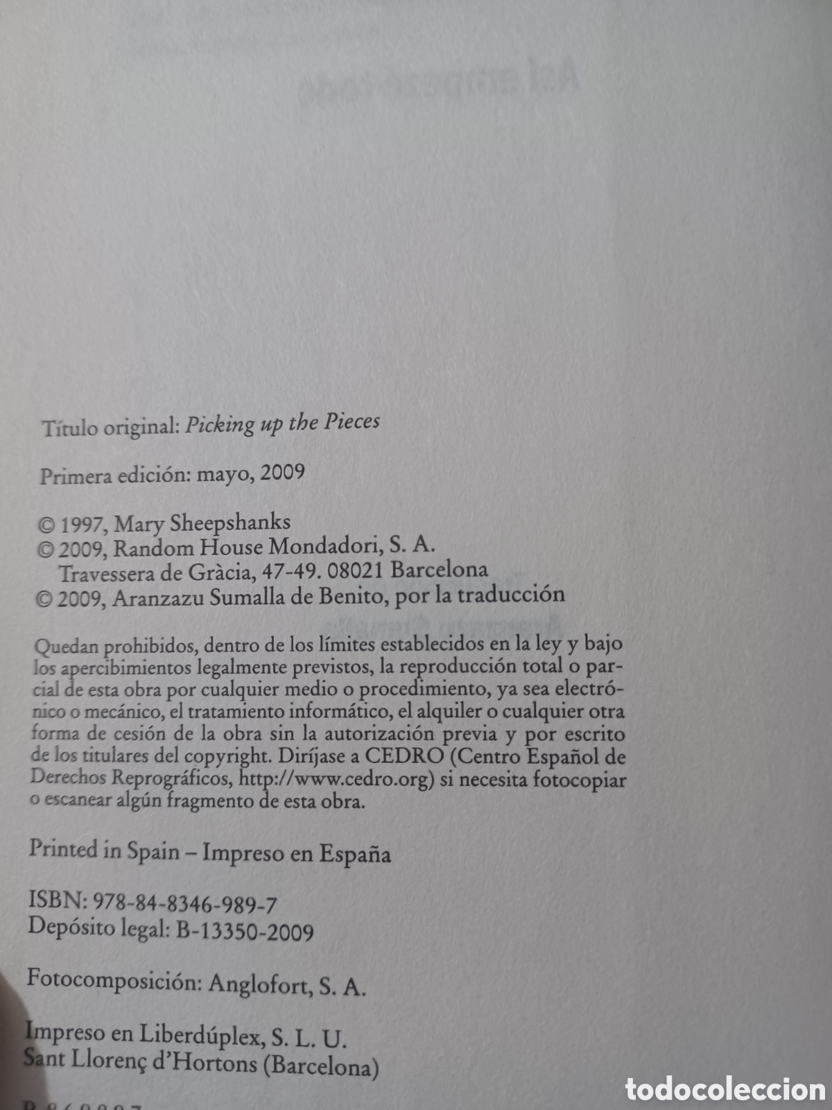 Libros: Barybook C23. As&iacute; empez&oacute; todo Mary Nickson de bolsillo - Foto 4