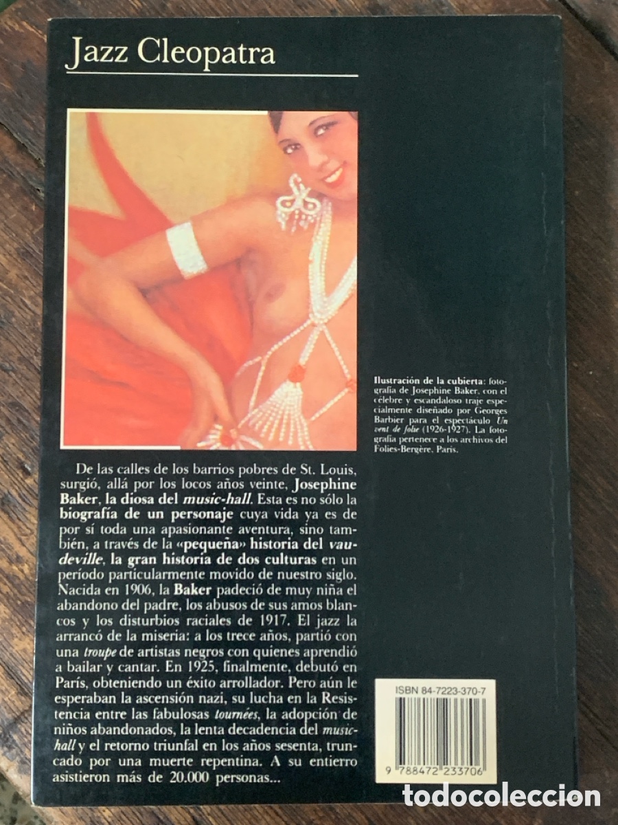 Libros: Jazz Cleopatra, Phyllis Rose - TUSQUETS 1991 - Foto 3