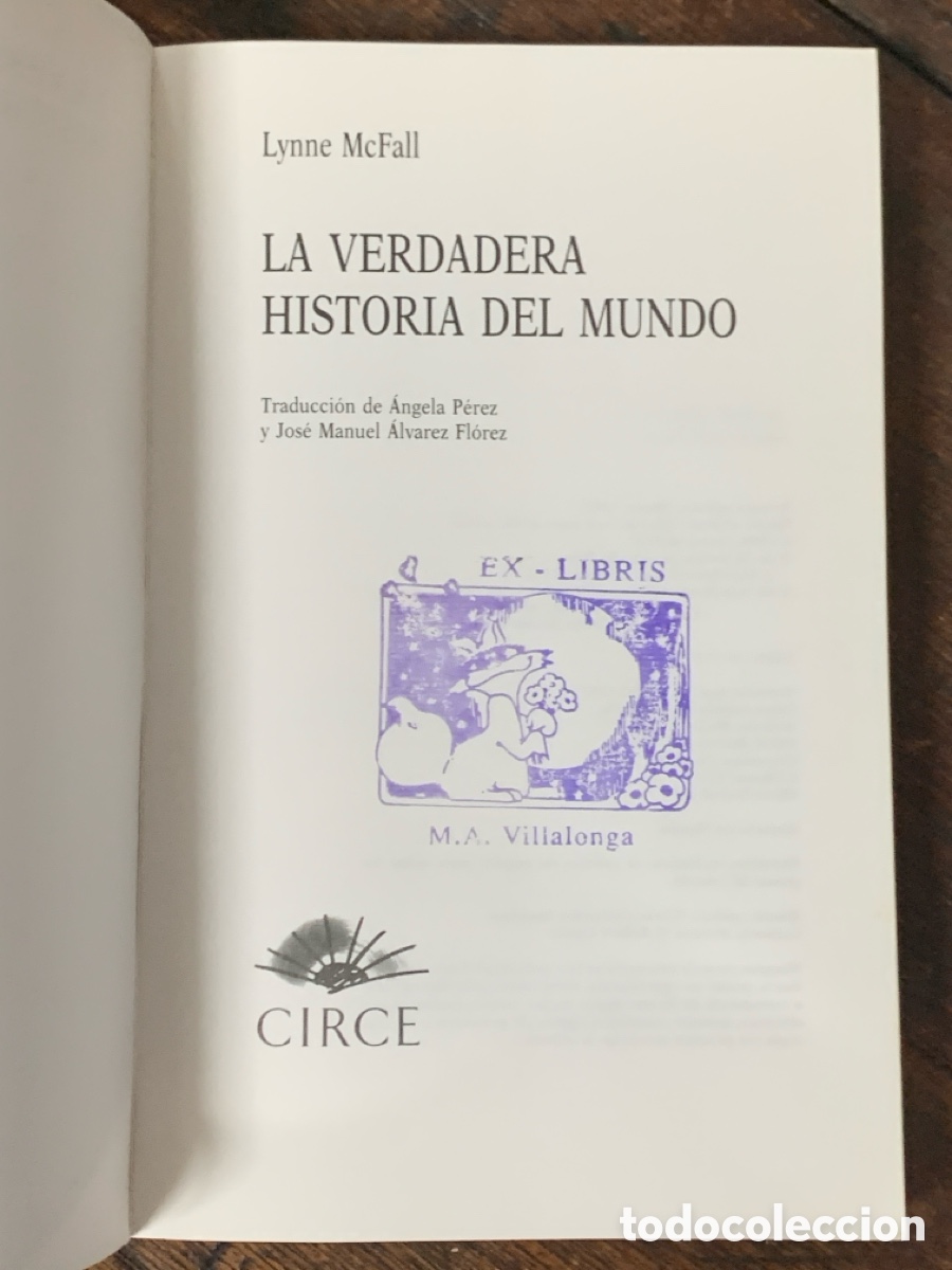 Libros: La Verdadera Historia del Mundo, Lynne Mcfall - CIRCE 1992 - Foto 2
