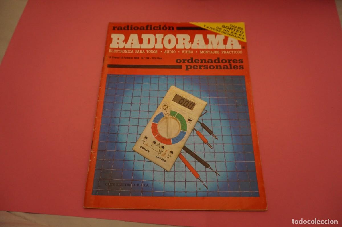 Livros em segunda m&atilde;o: REVISTA RADIOGRAMA - N&ordm; 194 - 15 ENERO/15 FEBRERO 1984