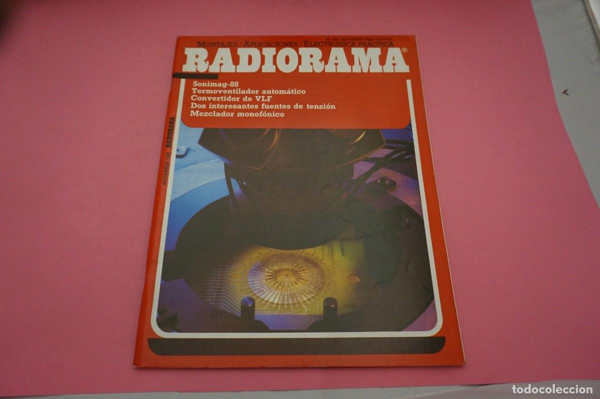 Libri di seconda mano: REVISTA RADIOGRAMA - N&ordm; 252 - NOVIEMBRE 1988