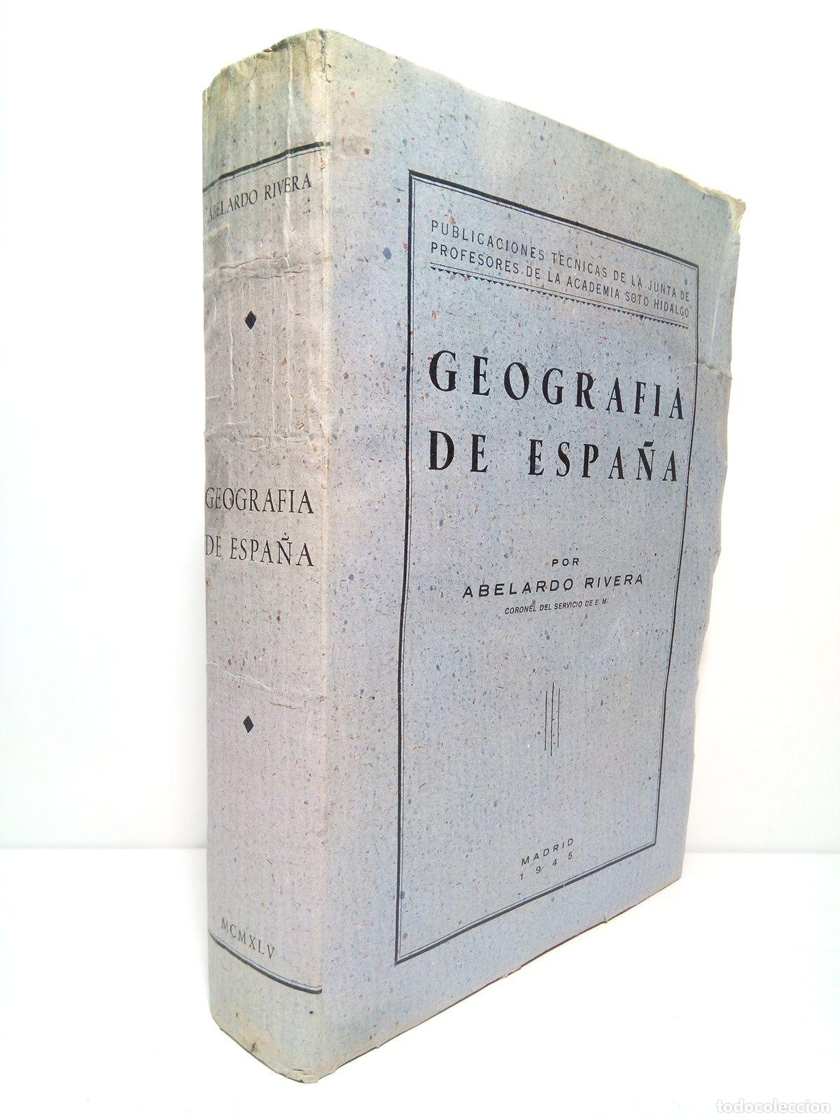 Libros: RIVERA, Abelardo - Geograf&iacute;a de Espa&ntilde;a - Foto 1