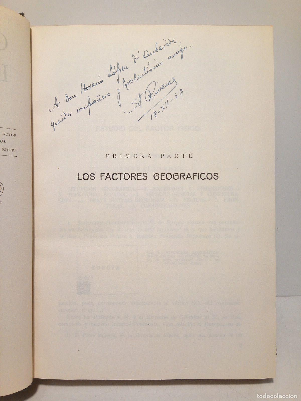 Libros: RIVERA, Abelardo - Geograf&iacute;a de Espa&ntilde;a - Foto 2