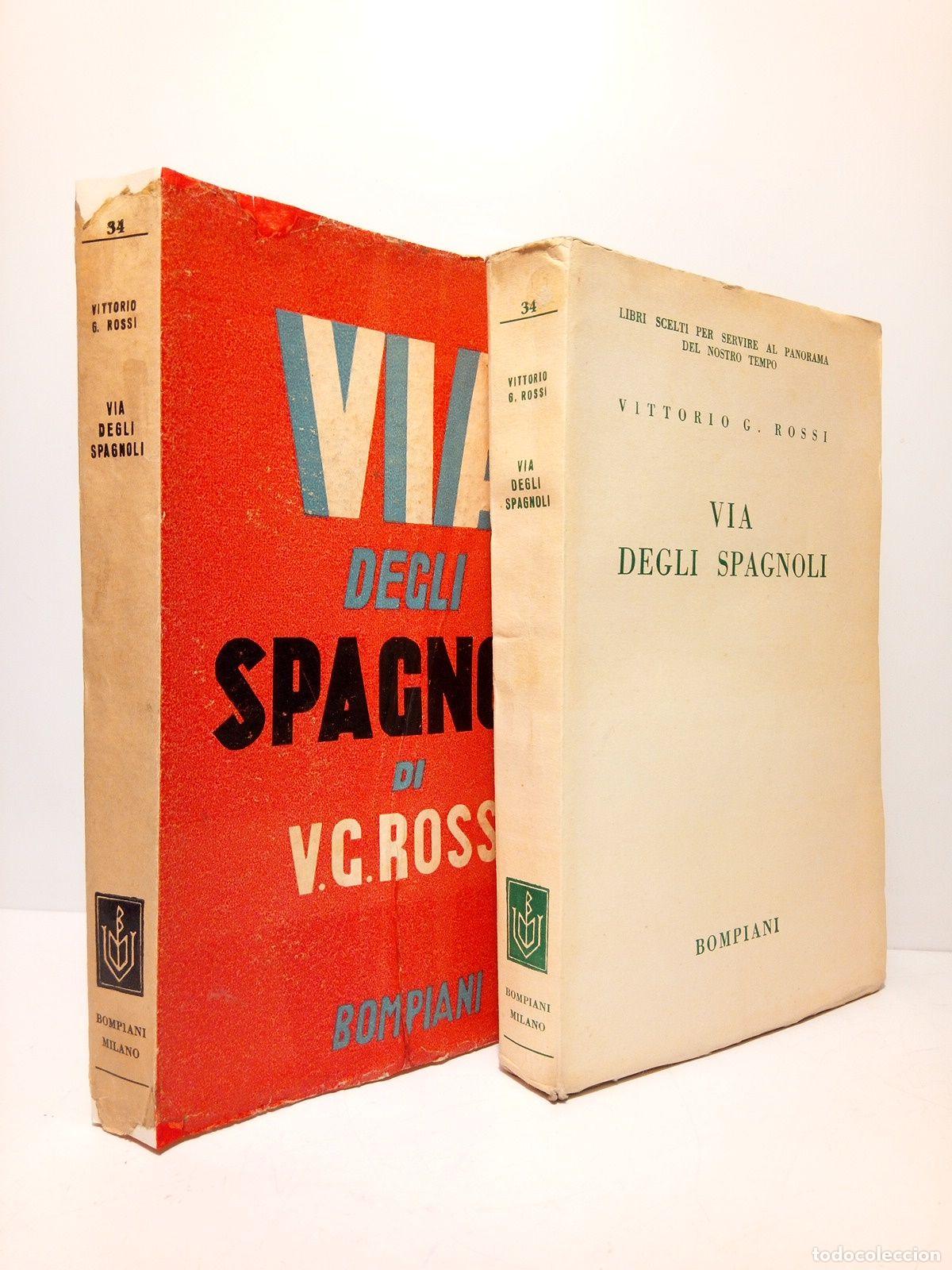 Libros: ROSSI, Vittorio G. - Via degli spagnoli - Foto 1