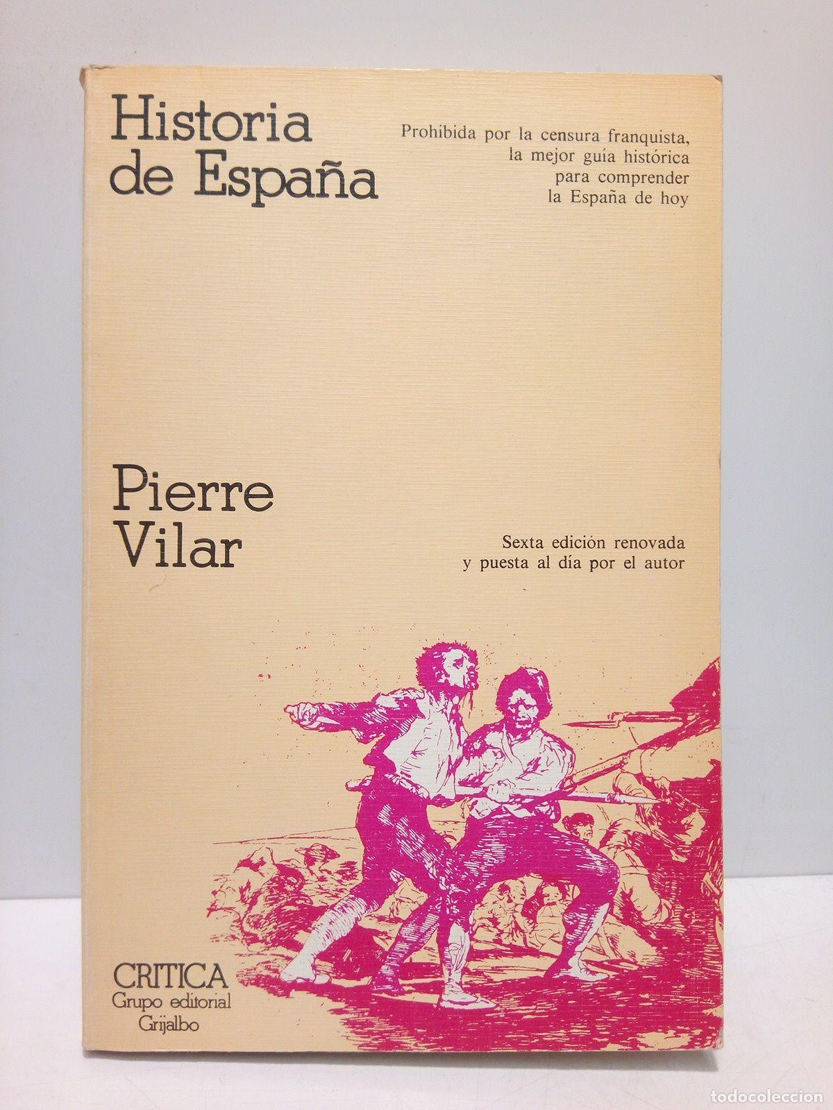 Libros: VILAR, Pierre - Historia de Espa&ntilde;a - Foto 1