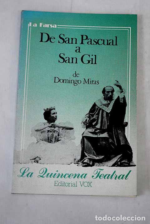 Libros: De San Pascual a San Gil.- Miras, Domingo - Foto 1