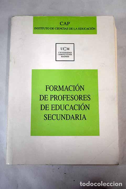 Libros: Formaci&oacute;n de profesores de Educaci&oacute;n Secundaria - Foto 1