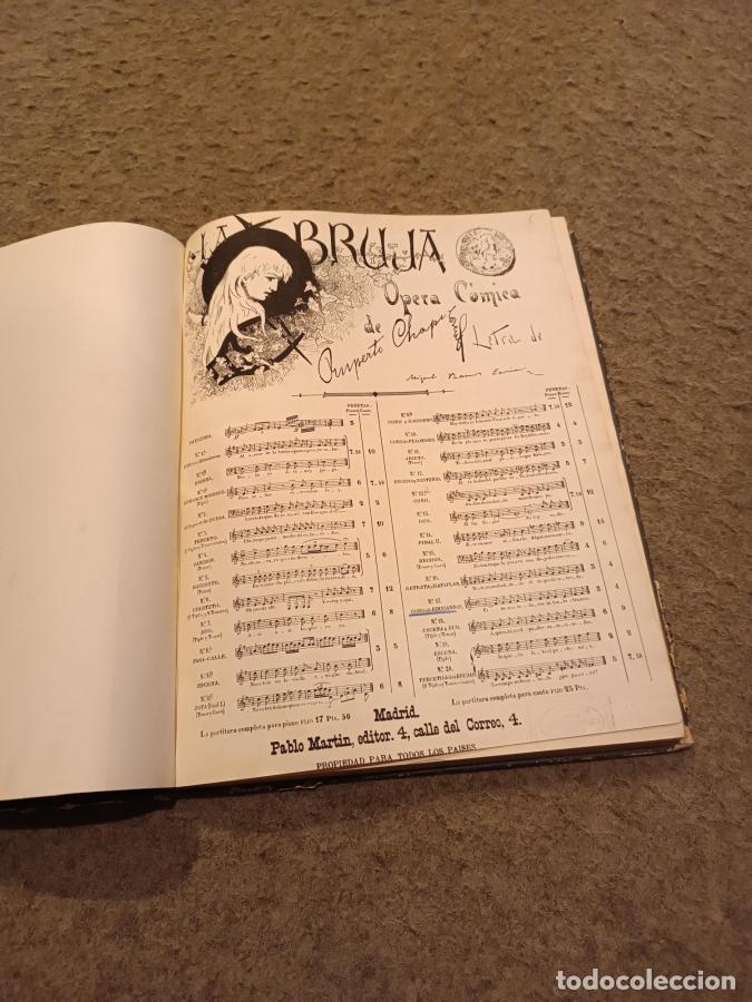 Libros: La bruja. &Oacute;pera c&oacute;mica - Ruperto Chap&iacute;. Letra De Miguel Ram&oacute;n Carri&oacute;n - Foto 1