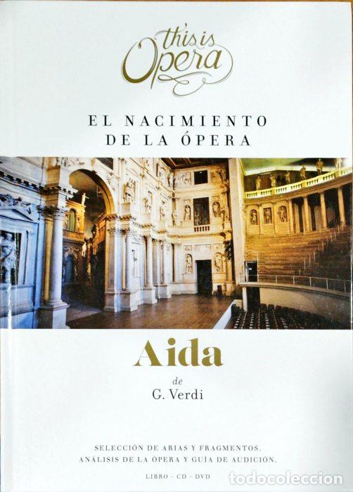 Libros: El nacimiento de la opera Aida G. Verdi Contiene 2 Cds - VVAA
