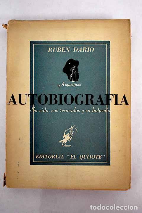 Libros: Autobiograf&iacute;a.- Dar&iacute;o, Rub&eacute;n - Foto 1