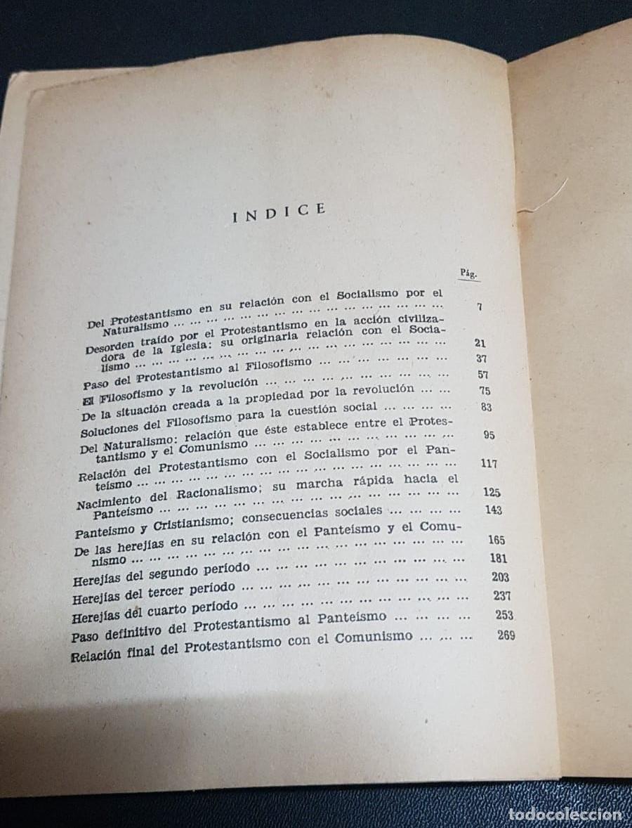 Libros: PROTESTANTISMO Y COMUNISMO  -  NICOLAS, Auguste - Foto 5