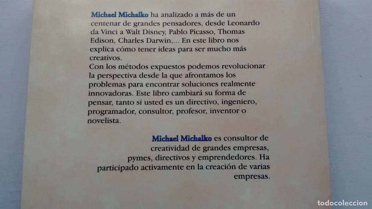 Libros: Los secretos de los genios de la creatividad - Michael Michalko - Foto 3