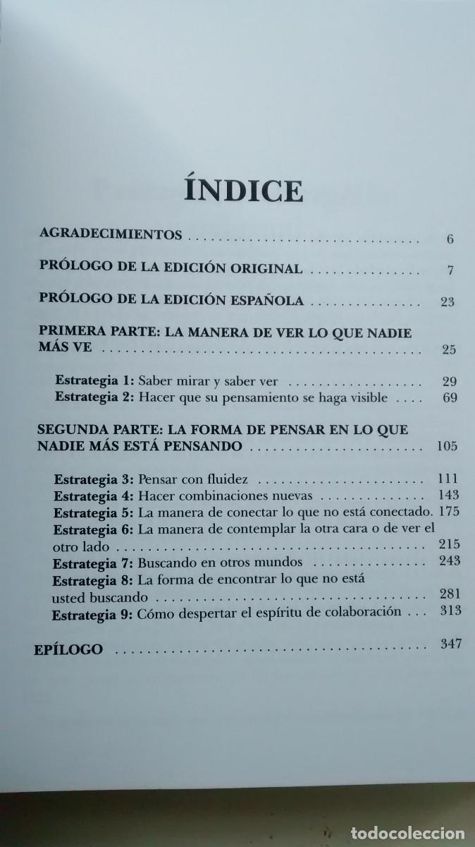 Libros: Los secretos de los genios de la creatividad - Michael Michalko - Foto 4