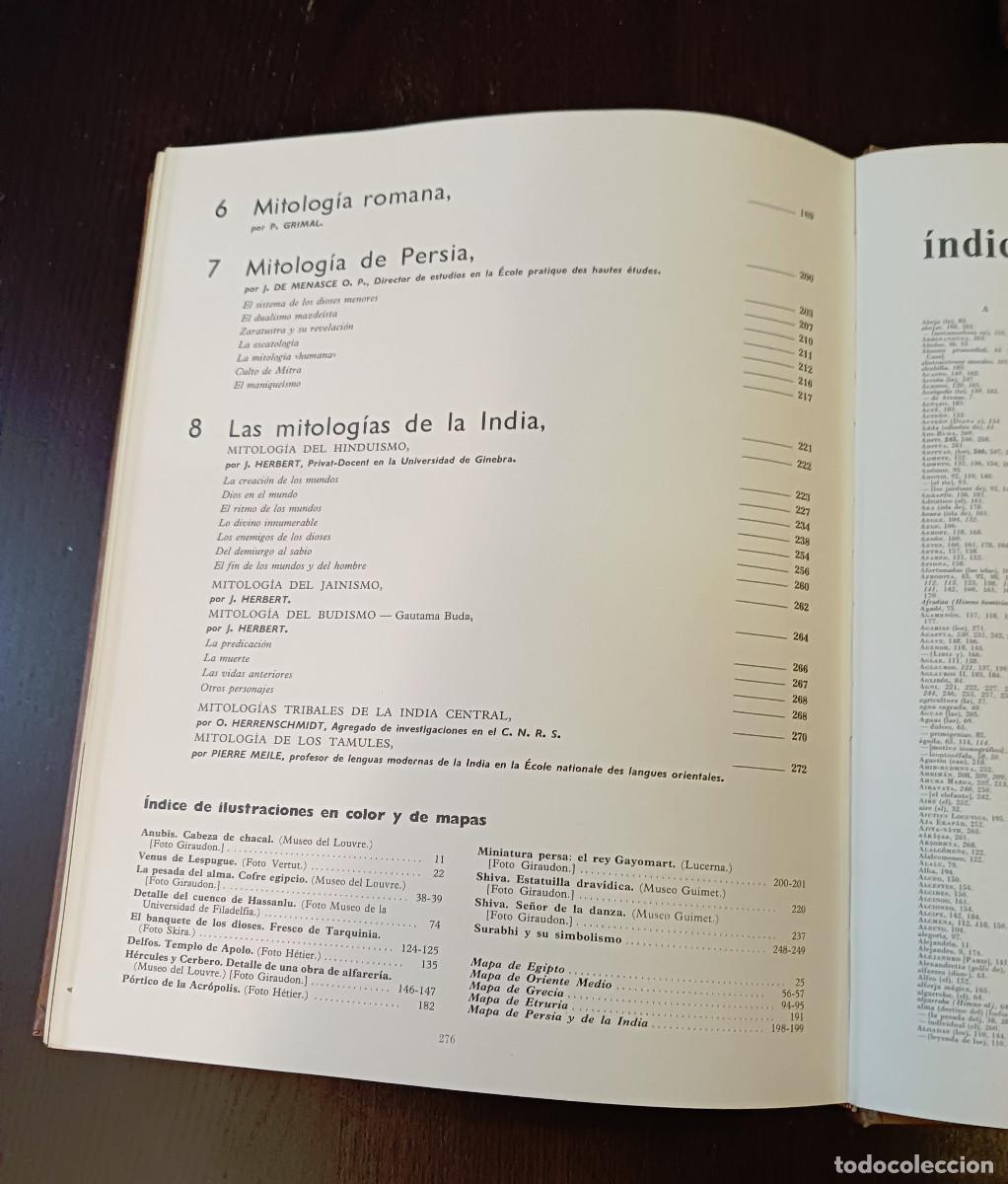 Libros: Mitolog&iacute;as. P. Grimal. Planeta. - Foto 10